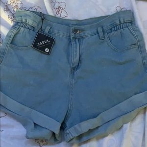 Zaful High wasted shorts